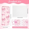 image:imageOutus 12 Pack Christian Car Tissues Cylinder Holder with Facial Tissue Bulk Round Bible Verses Napkins Container for Car Home Travel Prayer Church Gifts 6 DesignsBow