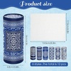 image:imageOutus 12 Pack Christian Car Tissues Cylinder Holder with Facial Tissue Bulk Round Bible Verses Napkins Container for Car Home Travel Prayer Church Gifts 6 DesignsMandala