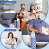 image:imageOutus 12 Pack Christian Car Tissues Cylinder Holder with Facial Tissue Bulk Round Bible Verses Napkins Container for Car Home Travel Prayer Church Gifts 6 DesignsMandala