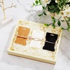 image:imageOutus 120 Pieces Hair Clip Display Cards  6 x 10 cm Kraft Paper Rectangular Card Holders for Hair Bows Barrettes and Accessories Organizing in 3 Colors
