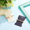 image:imageOutus 120 Pieces Hair Clip Display Cards  6 x 10 cm Kraft Paper Rectangular Card Holders for Hair Bows Barrettes and Accessories Organizing in 3 Colors
