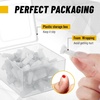 image:imageOutus 20 Sets Magnetic Push Pin Magnet Thumb Tack Poster Hanger Thumb Tacks for Wall School Supplies Classroom Decoration Bulletin Boards Matte BlackBlack gold silver