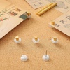 image:imageOutus 20 Sets Magnetic Push Pin Magnet Thumb Tack Poster Hanger Thumb Tacks for Wall School Supplies Classroom Decoration Bulletin Boards Matte BlackGold