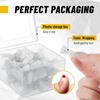 image:imageOutus 20 Sets Magnetic Push Pin Magnet Thumb Tack Poster Hanger Thumb Tacks for Wall School Supplies Classroom Decoration Bulletin Boards Matte BlackShiny Black