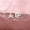 image:imageOutus 200 Pcs Earring Backs for Droopy Ears Backs Replacements Earring Backs for Heavy Bullet ClutchSilver and GoldSilver