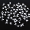 image:imageOutus 200 Pcs Earring Backs for Droopy Ears Backs Replacements Earring Backs for Heavy Bullet ClutchSilver and GoldSilver