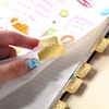 image:imageOutus 24 Pieces Monthly Adhesive Tabs for Planner  Designer Accessories Monthly Tabs Stickers Decorative for Office Planners Organizations Sturdy Notebook Planners JournalBlackGold
