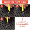 image:imageOutus 3 Pcs Replacement Stylus Magnetic Drawing Pen Yellow Magnet Pens for Kids Toddlers Magnetic Bead Drawing Board Magnapad a to Z and Numbers 0 to 9 Painting Writing Tablet Toy Accessories