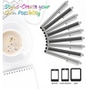 image:imageOutus 36 Pack Stylus Pen for Touchscreen Soft Tip for Writing amp Drawing Classroom amp Student Use Teacher School Supplies Learning Office amp HomeBlack SilverBlack  Silver