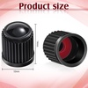 image:imageOutus 400 Pcs Tire Valve Stem Caps Car Tire Caps Plastic Universal Valve Stem Covers for Bike Bicycle Cars SUV Trucks Motorcycles BlackBlack