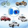 image:imageOutus 400 Pcs Tire Valve Stem Caps Car Tire Caps Plastic Universal Valve Stem Covers for Bike Bicycle Cars SUV Trucks Motorcycles BlackBlue