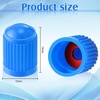 image:imageOutus 400 Pcs Tire Valve Stem Caps Car Tire Caps Plastic Universal Valve Stem Covers for Bike Bicycle Cars SUV Trucks Motorcycles BlackBlue