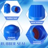 image:imageOutus 400 Pcs Tire Valve Stem Caps Car Tire Caps Plastic Universal Valve Stem Covers for Bike Bicycle Cars SUV Trucks Motorcycles BlackMulticolor