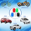 image:imageOutus 400 Pcs Tire Valve Stem Caps Car Tire Caps Plastic Universal Valve Stem Covers for Bike Bicycle Cars SUV Trucks Motorcycles BlackMulticolor