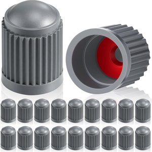 image:imageOutus 400 Pcs Tire Valve Stem Caps Car Tire Caps Plastic Universal Valve Stem Covers for Bike Bicycle Cars SUV Trucks Motorcycles BlackGrey