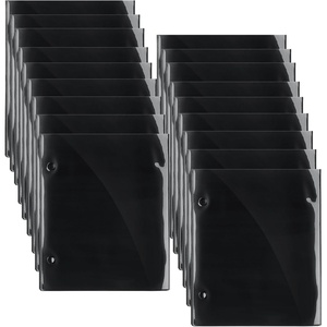 image:imageOutus 6 Pcs Marching Band Flip Folder for Lyre SingleDoubleSided Waterproof Flip Folder Pages 75 x 63 Inch 2Hole Sheet Music Holder Marching Band Accessory for Drum Corps Double Side18