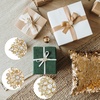 image:image12Pcs Crystal Rhinestone Flower Brooch Pins Set Wedding Brooches For WomenGold
