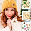 image:image12pcs Brooches and Pins for Women 1 Inch Rhinestone Flower Brooch Vintage Brooches Set for Crafts and FashionMixed
