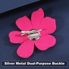 image:image374 Inches Rhinestone Camellia Flower Brooch Pins amp Hair Clips for Women Elegant Created Crystal Lapel Pin Brooches Wedding PartyRose