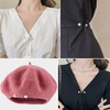 image:image70 Pcs Pearl Brooch Sweater Shawl Hat Clip Neckline Pins Double Faux Pearl Brooches for Women Fashion Cover Up Buttons Clothing Dresses Decoration Accessories Pant Waist Tightener Safety Pins