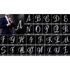 image:imageAZ 26 Letters Pins Brooches Silver Plated Metal Broaches PinsClear Crystal Initial Breastpin1pcsY