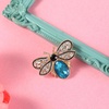 image:imageBee Brooch Pin Honey Bee Rhinestone Pins Vintage Crystal Insect Themed Lapel Pins Stylish Accessories for Women Men Party Dating DailyBlue