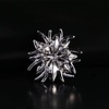 image:imageCrystal Floral Brooch for Women  Rhinestone Brooches Fashion Jewelry  Vintage Wedding Party Pins  Womens Clothing Accessories  Blue Wreath Design