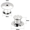 image:imageDECYOOL 30 Pieces Metal Pin Backs Locking Pin Keepers Locking Clasp  Nickel Plated Copperconvenient to carry and blend seamlessly behind any pinNo Tools Required Spring Loaded Lock75