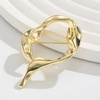 image:imageGold Chunky Brooch PinsLarge Metal Lapel Pin for WomenBig Geometric Vintage Pins Scarves Shawl AccessoriesIrregular