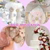 image:imageGold Rhinestone Brooches Pin Kits Crystal Pearl Brooches for Bouquets for Wedding Decoration Accessories Jewelry Making CraftsGold14PCSGold1