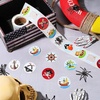 image:imageOutus 1000 Pieces Pirate Stickers Bulk for Kids Small Fun Pirate Themed Party Sticker Favors Assorted Roll Wall Decals for Water Bottles Laptop Luggage Computer Scrapbooking Halloween Birthday Decor500