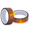 image:imageOutus 2 Rolls 30mm x 33m Total 216ft Heat Sublimation Tape High Temperature Transfer Tape Heat Resistant Polyimide for Electronics 3D Printers DIY Crafts Dark BrownDark Brown