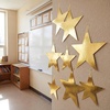 image:imageOutus 24 Pieces 11 Inch Large Gold Stars Cutouts Gold Stars Decoration Double Printed Paper Star for Movie Night Bulletin Board Decoration Classroom Wall Party Decor Back to Shcool Party Decor120