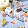 image:imageOutus 300 Pieces Its My Birthday Stickers Roll Happy Birthday Badge Stickers for Kids Home Classroom Birthday Gifts Party Decoration