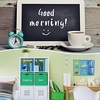 image:imageOutus 576 Pcs 8 Sheets Letters Stickers Vinyl Alphabet Number Decals Back to School Supplies for Water Bottles Cups Mailbox Scrapbooking Bulletin Board Classroom DecorBlack1 InchWhite