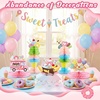 image:imageOutus 6 Pcs Ice Cream Party Table Decorations Set Ice Cream Honeycomb Centerpieces Dessert Theme Party Table Centerpieces Set for Sweet One Baby Shower Birthday Themed PartiesDoughnut