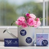 image:imageOutus 600 Pieces Thank You for Supporting My Small Business Cards and Stickers Set  Pink Gold Foil Thank You Cards for Retail Store Package Insert Envelope Seals Business Owner SellersBlue