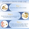 image:imageShappy 100 Pieces Brooch Pin Backs Bar Pins Backs for Crafts Safety Clasp with Plastic Box Gold and Silver 4 Sizes 20 25 32 and 38 mmGold