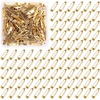 image:imageShappy 100 Pieces Brooch Pin Backs Bar Pins Backs for Crafts Safety Clasp with Plastic Box Gold and Silver 4 Sizes 20 25 32 and 38 mmGold