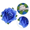 image:imageTopbuti Rose Hair Clip Flower Hairpin Brooch Floral Clips 4 Pcs Fabric Rose Flowers Hair Clips Mexican Hair Flowers Pin up Headpieces for Woman Girl Wedding Party Mothers DayBlue