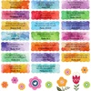 image:imageOutus 200 Pcs Bible Verse Theme Stickers Christian Inspirational Scripture Tags Scalloped Edge Colorful Religious Faith Decals Bible Motivational Quote Stickers for Scrapbook Journal Envelope Laptop079 x 248 inch