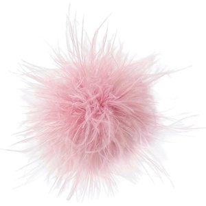 image:imageDainty Feather Flower Large Brooch Pin for Women Men Elegant Oversized Floral Lapel Pins Shawl Dress Suit Clothes Accessories Wedding Party Dance Banquet Fashion Jewelry 150mmPink