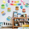 image:imageOutus 20 Pcs Happy Birthday Bulletin Board Set Birthday Chart Classroom Wall Decoration Cutouts BDay Calendar Poster for School Class Bulletin Board Teaching SupplyBright StyleBright Style