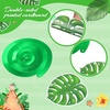 image:imageOutus 30 Pieces Hawaiian Luau Birthday Party Hanging Swirl Decorations Flower Tropical Palm Flamingo Sign Foil Ceiling Decor for Floral Tropical Party Summer Beach Pool Tiki SuppliesSummerFlower