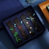 image:imageOutus 4 Pcs Wooden Bookmarks for Men Women Book Lovers Back to School Gifts  Men WomenHandmadeNatural CarvingBook LoversGiftBack to SchoolFresh Style