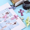image:imageOutus 48 Pieces Magnetic Bookmarks Cross Christian Magnetic Page Markers Religious Bible Verses Bookmarks for Mothers Day Women Student School Reading Gifts Church Bible Study Group Floral Style144