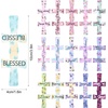 image:imageOutus 48 Pieces Magnetic Bookmarks Cross Christian Magnetic Page Markers Religious Bible Verses Bookmarks for Mothers Day Women Student School Reading Gifts Church Bible Study Group Floral Style144