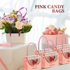image:imageOutus 50 Pcs Butterflies Purse Party Favor Bags Favor Boxes Butterfly Goodie Bags Candy Party Treat Boxes for Wedding Birthday Bridal Shower Gift SuppliesPinkPink