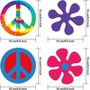 image:imageOutus 60s 70s Hippie Theme Birthday Party Decorations Foil Swirl Decorations 60s 70s Peace out Sign Groovy Daisy Retro Flower Power Cutouts Hanging Swirls Ceiling for Birthday 30 CountLovelySimple