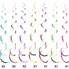 image:imageOutus 60s 70s Hippie Theme Birthday Party Decorations Foil Swirl Decorations 60s 70s Peace out Sign Groovy Daisy Retro Flower Power Cutouts Hanging Swirls Ceiling for Birthday 30 CountLovelySimple